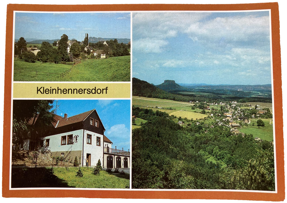 Postkarte Kleinhennersdorf
